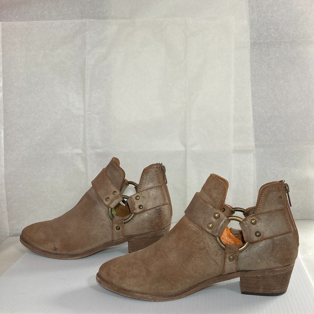 Frye Women's Ray Harness Back Zip Boots 8.5